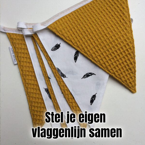 Vlaggenlijn zelf samenstellen