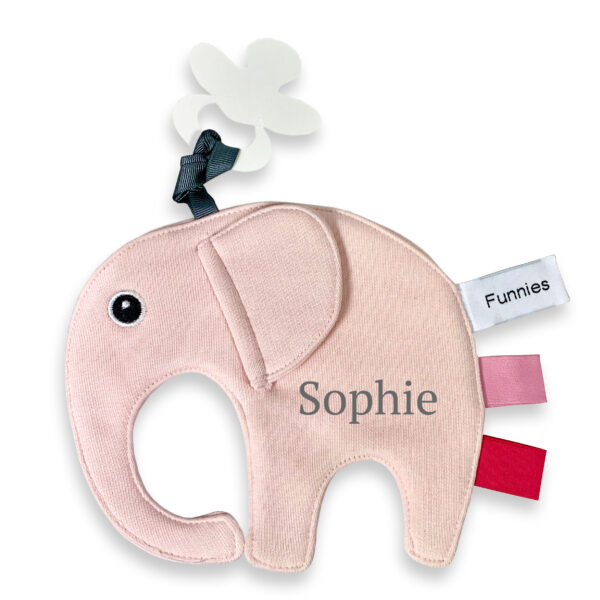 Speendoek – Met Naam –  Ollie – Blush