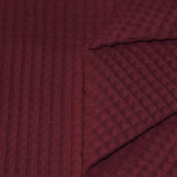 Babynestje dots bordeaux rood - Afbeelding 4