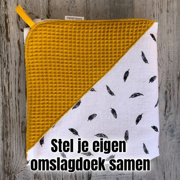 Omslagdoek zelf samenstellen