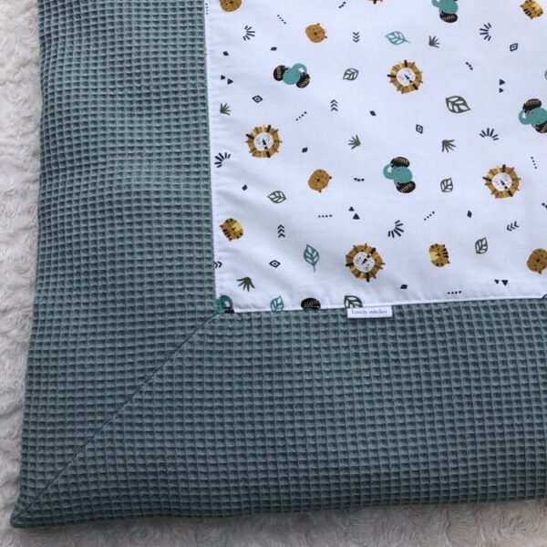 Boxkleed olifant leeuw oudgroen - Afbeelding 3
