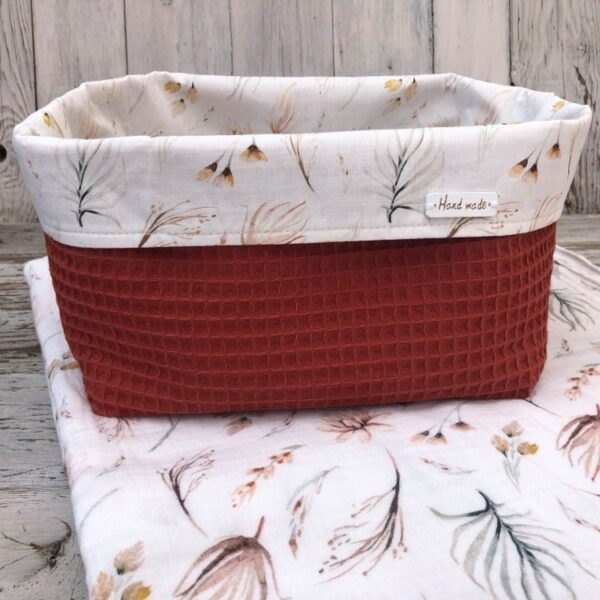 Commodemandje boho bohemian roestbruin - Afbeelding 2