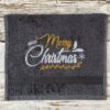 Merry Chistmas antraciet helft