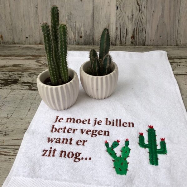 cactus gastendoek sfeerbeeld