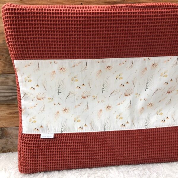 Aankleedkussenhoes boho bohemian roestbruin - Afbeelding 2