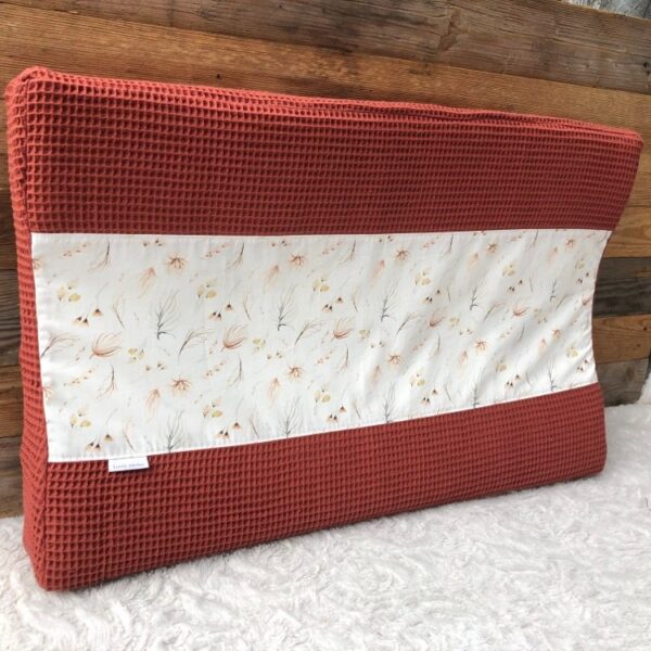Aankleedkussenhoes boho bohemian roestbruin - Afbeelding 3