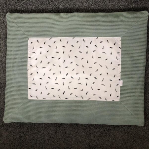 Boxkleed veren oudgroen - Afbeelding 2