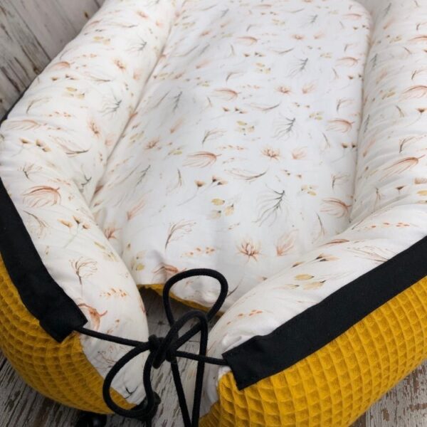 Babynestje boho bohemian okergeel - Afbeelding 6