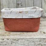 Commodemandje Boho bohemian Terracotta vooraanzicht