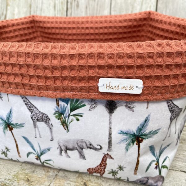 Commodemandje Jungle Dieren Terracotta Andersom - Afbeelding 4