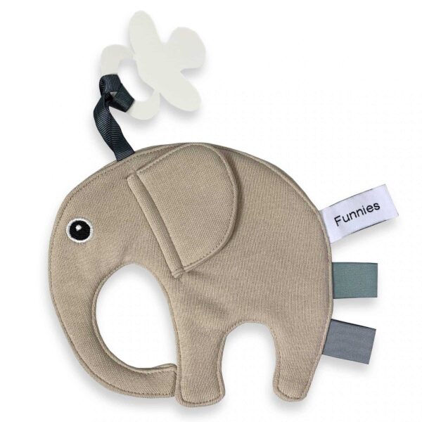 Speendoek – Met Naam –  Ollie – Beige
