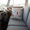 Kussen VW busje - in de bus