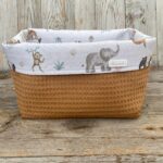 Commodemandje Wilde Dieren Camel Wafelstof- vooraanzicht