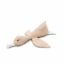 Knuffeltje Eend beige detail