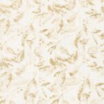 Hydrofieldoek embroidery caramel flowers verschillende formaten - vooraanzicht